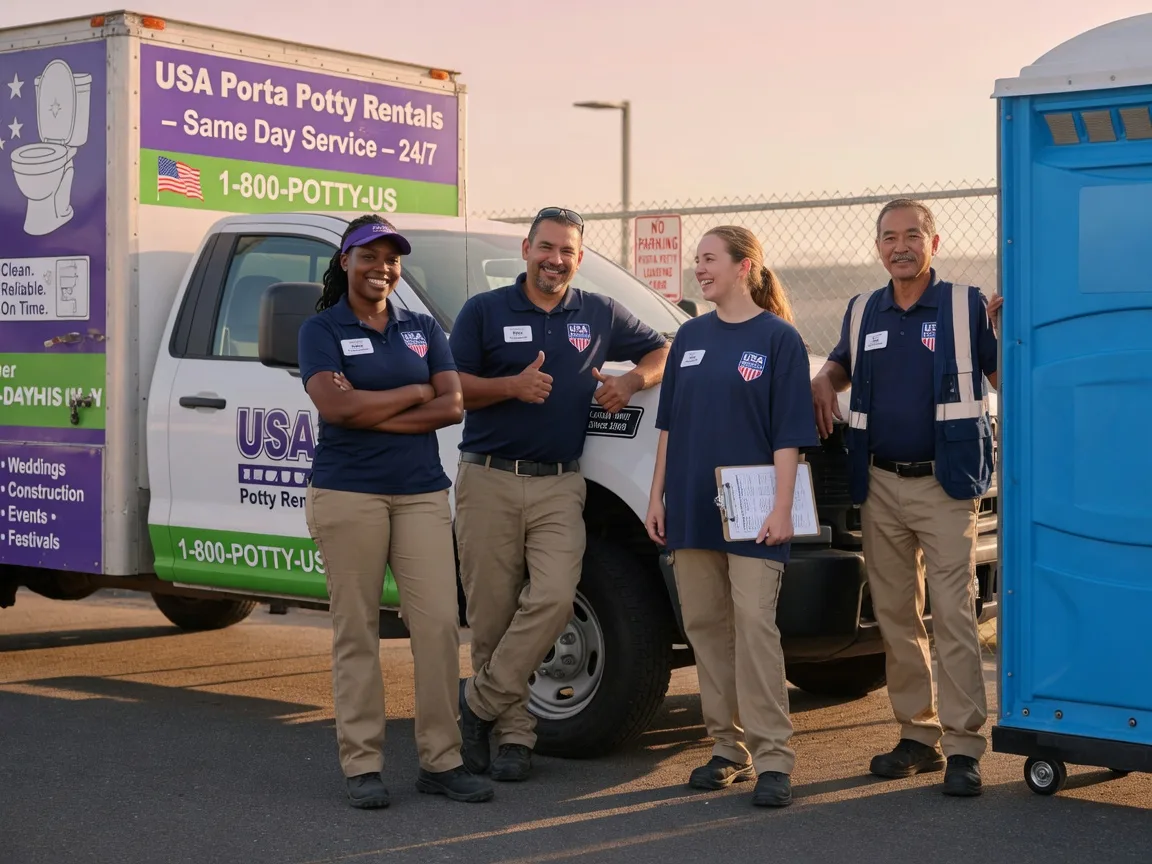 Porta Potty Rental company in Lathrop, CA
